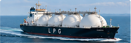 Large and medium gas carrier