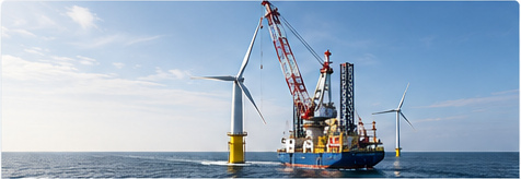 Offshore wind installation vessel